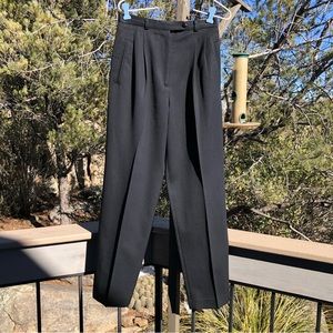 Vintage tailored 100% new FINE wool Designer quality high waist pleated trousers